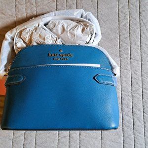 Kate Spade Small Doom Crossbody Blue